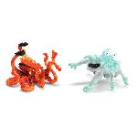 Figurine Miniature - Personnage Miniature Figurines Duo Pieuvre de Lave vs Insecte de Glace. SCHLEICH 70826 Eldrador Creatures. Pour enfant des 6 ans