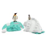 Figurine Miniature - Personnage Miniature Figurines Famille pingouin sur la banquise. Schleich 42661 Wild Life. Pour enfant des 3 ans