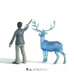 Figurine Miniature - Personnage Miniature Figurines Harry et son Patronus. Schleich 42680 Harry Potter. Pour enfant des 6 ans