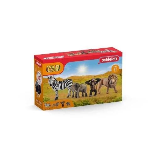 Figurine Miniature - Personnage Miniature Figurines les animaux d'Afrique. jouets pour enfants des 3 ans - schleich 42387 Wild life