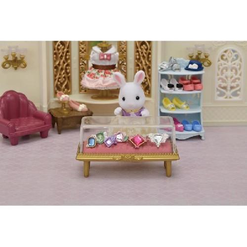 Poupee Figurines miniatures - SYLVANIAN FAMILIES - 5647 - La valisette de mode et grande soeur Lapin neige