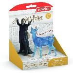 Figurine Miniature - Personnage Miniature Figurines Rogue et son Patronus. Schleich 42683 Harry Potter. Pour enfant des 6 ans