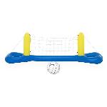 Jeux De Piscine - Jeux Gonflables Filet flottant de volley-ball - BESTWAY - 52133 - Bleu - PVC - 244 x 64 x 76 cm