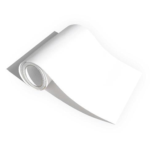 Film adhesif de protection universel - Transparent blanc mat - 30x100cm