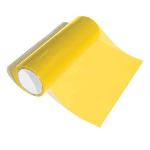 Film adhesif de protection universel - Transparent jaune - 30x100cm