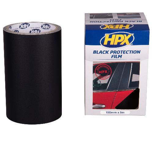 Protections Carrosserie Film Protection Peinture - Noir 150Mm X 5M Hpx