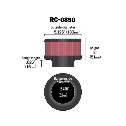 Filtre A Air Filtre A Air De Remplacement KetN Rc-0850