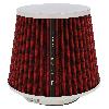 Filtre A Air Filtre A Air Chrome Rouge Univ + 4 Bagues - Swiss Drive