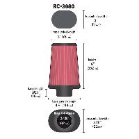 Filtre A Air Filtre A Air Universel KetN Rc-3680