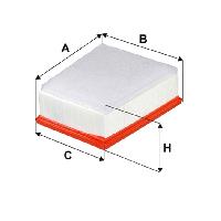 Filtre A Air Filtre a air WA9832 compatible avec Renault Espace Megane Scenic Talisman ap15