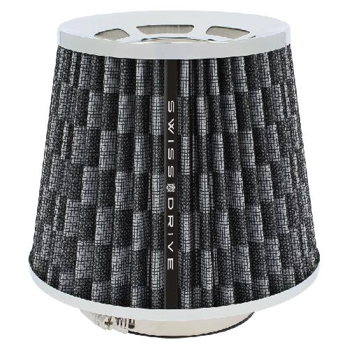 Filtre A Air Filtre A Air Universel + 4 Bagues? Damiers - Swiss Drive