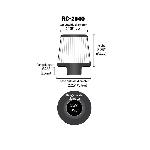 Filtre A Air Universel KetN Rc-2540