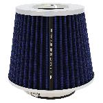 Filtre A Air Filtre A Air Universel Stream Bleu + 4 Bagues - Swiss Drive