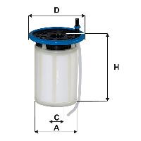 Filtre A Carburant Filtre a carburant Wix WF8521 compatible avec Fiat Tipo