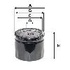 Filtre A Huile Filtre a huile Wix WL7529 compatible avec Honda