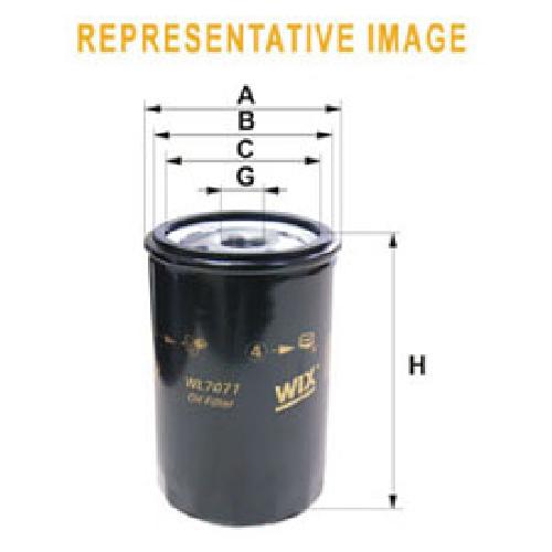 Filtre A Huile Filtre a huile WIX WL7523