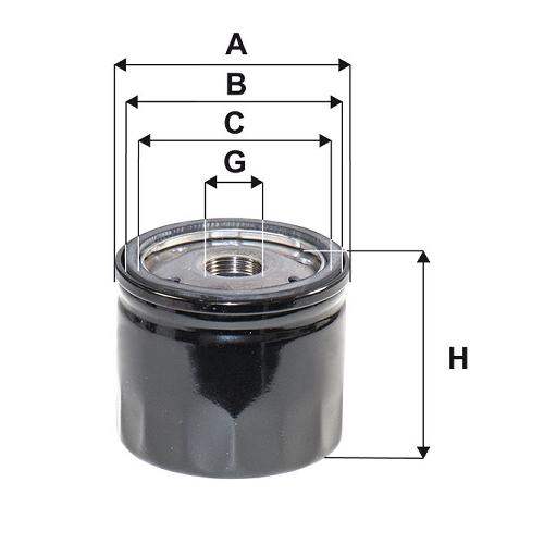 Filtre A Huile Filtre a huile Wix WL7529 compatible avec Honda
