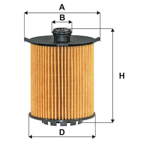 Filtre A Huile Filtre a huile Wix WL7536 compatible avec Volvo