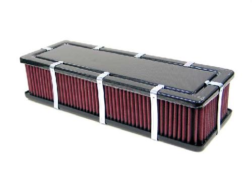 Filtre A Air Filtre air de remplacement - universel - Air Box - noir - 100MM - 56-9188-1