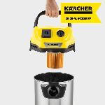 Accessoires Aspirateur Industriel Filtre cartouche KARCHER WD2 - WD3 - Pour aspiration seche et humide