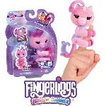 Robot Miniature - Personnage Miniature - Animal Anime Miniature Fingerlings - LANSAY - Magic Moods Mimi la licorne - Jeu de recre - Des 5 ans