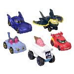 Vehicule Miniature Assemble - Engin Terrestre Miniature Assemble Fisher-Price-Assortiment de Vehicules Batwheels-5 vehicules -1-55- HML20