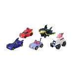 Vehicule Miniature Assemble - Engin Terrestre Miniature Assemble Fisher-Price-Assortiment de Vehicules Batwheels-5 vehicules -1-55- HML20