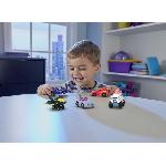 Vehicule Miniature Assemble - Engin Terrestre Miniature Assemble Fisher-Price-Assortiment de Vehicules Batwheels-5 vehicules -1-55- HML20