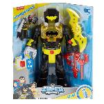 Figurine Miniature - Personnage Miniature Fisher-Price-DC Super Friends Batman dans son Exosquelette-robot - Imaginext - HYG31