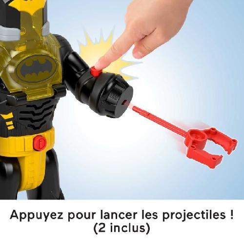 Figurine Miniature - Personnage Miniature Fisher-Price-DC Super Friends Batman dans son Exosquelette-robot - Imaginext - HYG31