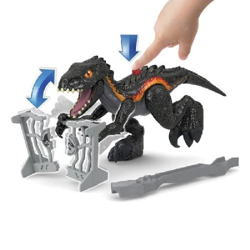 Figurine Miniature - Personnage Miniature Fisher-Price-Indoraptor Imaginext-Figurine avec accessoires HRK70