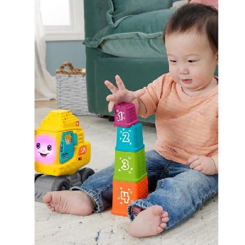 Accessoire De Jeu Multimedia Enfant Fisher-Price-La Calculo'Grue-Blocs avec effets sonores et lumineux HXF48