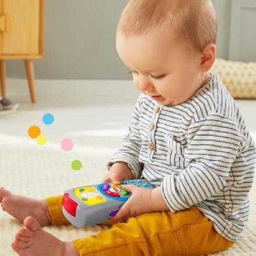 Console Educative Fisher-Price-La Telecommande de Puppy-Jouet d'eveil musical pour bebes HXB87