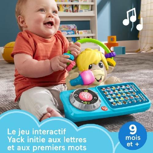 Jeu D'apprentissage Fisher-Price-Link Squad Yack Lettres-Jouet d'éveil musical HYK96