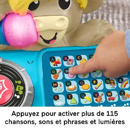 Jeu D'apprentissage Fisher-Price-Link Squad Yack Lettres-Jouet d'éveil musical HYK96