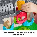 Table Activite - Jouet D'activite FISHER-PRICE Little People-L'écurie des Joyeux Chevaux avec 6 éléments - Fisher-Price - HWR84