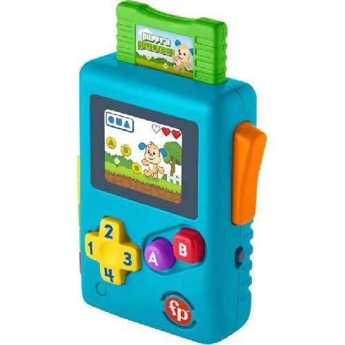 Console Educative Fisher-Price-Ma Premiere Console de Jeu-Jouet d'éveil pour bébés HXB59