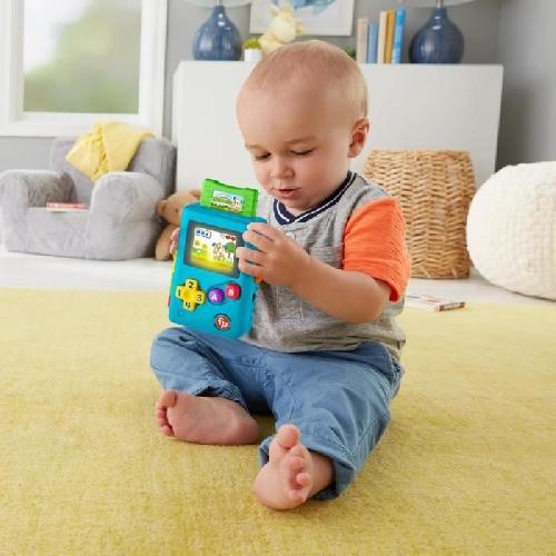 Console Educative Fisher-Price-Ma Premiere Console de Jeu-Jouet d'éveil pour bébés HXB59