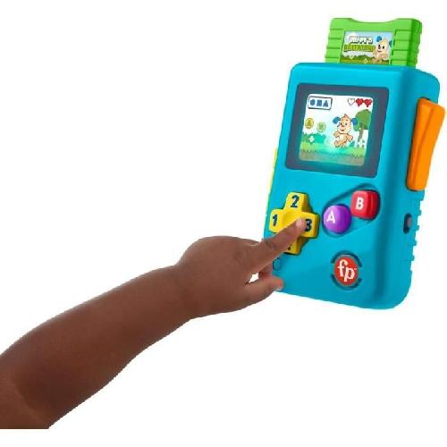 Console Educative Fisher-Price-Ma Premiere Console de Jeu-Jouet d'éveil pour bébés HXB59