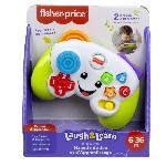 Console Educative Fisher-Price-Manette de jeu et d'apprentissage Rires et Éveil HXB63