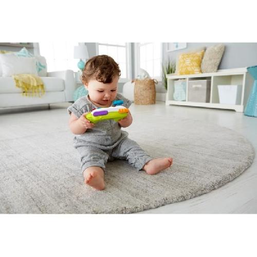 Console Educative Fisher-Price-Manette de jeu et d'apprentissage Rires et Éveil HXB63