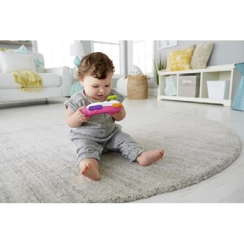 Console Educative Fisher-Price-manette de jeu et d'apprentissage Rires et Éveil HXY11