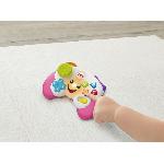 Console Educative Fisher-Price-manette de jeu et d'apprentissage Rires et Éveil HXY11