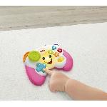 Console Educative Fisher-Price-manette de jeu et d'apprentissage Rires et Éveil HXY11