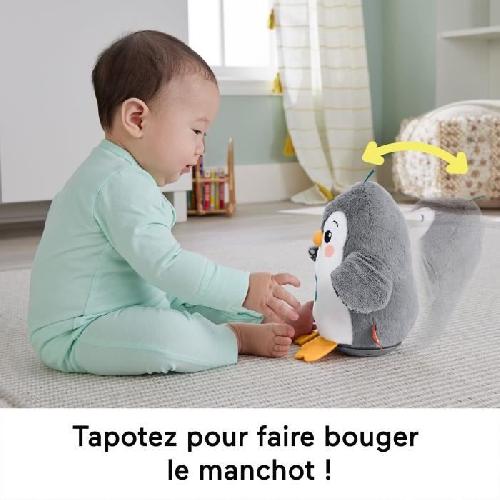 Jeu D'apprentissage Fisher-Price-Mon Pingouin d'Éveil-Peluche Musicale HNC10