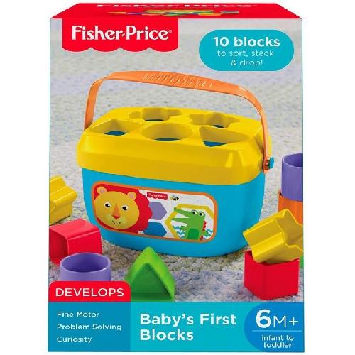 Forme A Trier - Forme A Agencer - Boite A Forme - Pyramide-gigogne Fisher-Price - Mon Trieur de Formes - Jouet d'éveil  - 6 mois et + FFC84