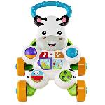 Chariot A Pousser Fisher-Price - Mon Trotteur Zebre Parlant - Trotteur bébé  - 6 mois et + DLD96