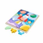 FISHER-PRICE Puzzle en Bois L'Espace-Puzzle 42 pieces pour les petits - Fisher-Price - HXY42