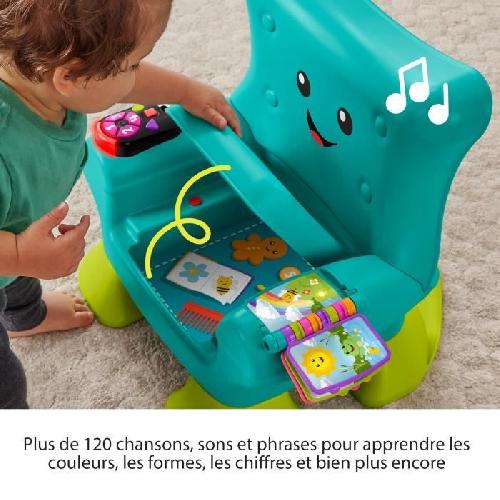 Jeu D'apprentissage Fisher-Price-Rires et Éveil-Chaise Éveil Progressif électronique HYR97