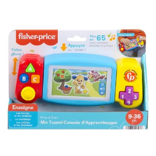 Table Activite - Jouet D'activite Fisher-Price-Rires et Éveil-Ma Tourni-Console d'Apprentissages HNL50